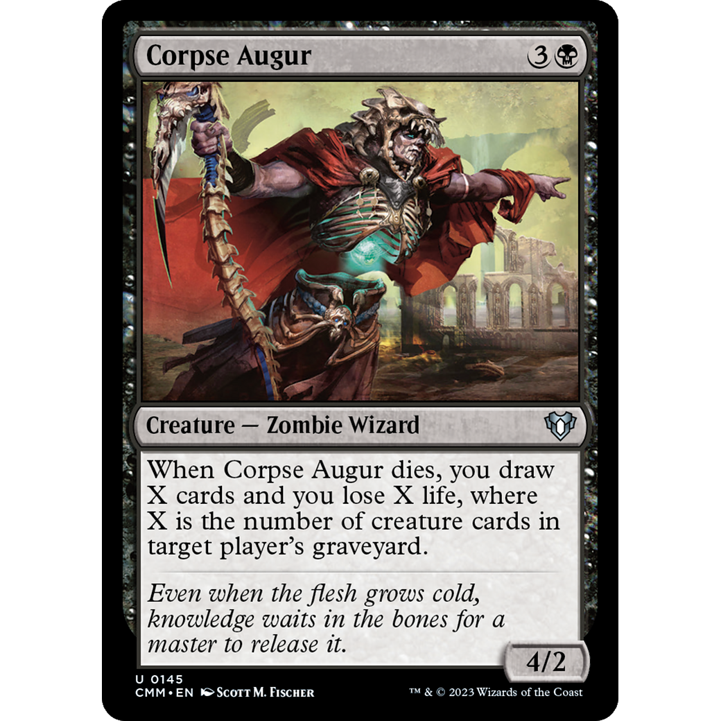 Corpse Augur (CMM-145) - Commander Masters