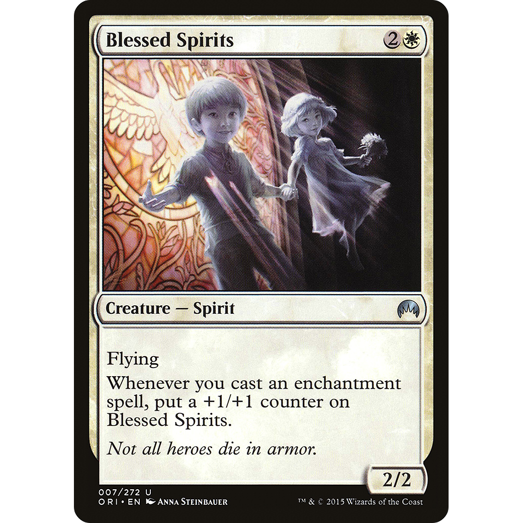 Blessed Spirits (ORI-007) - Magic Origins Foil