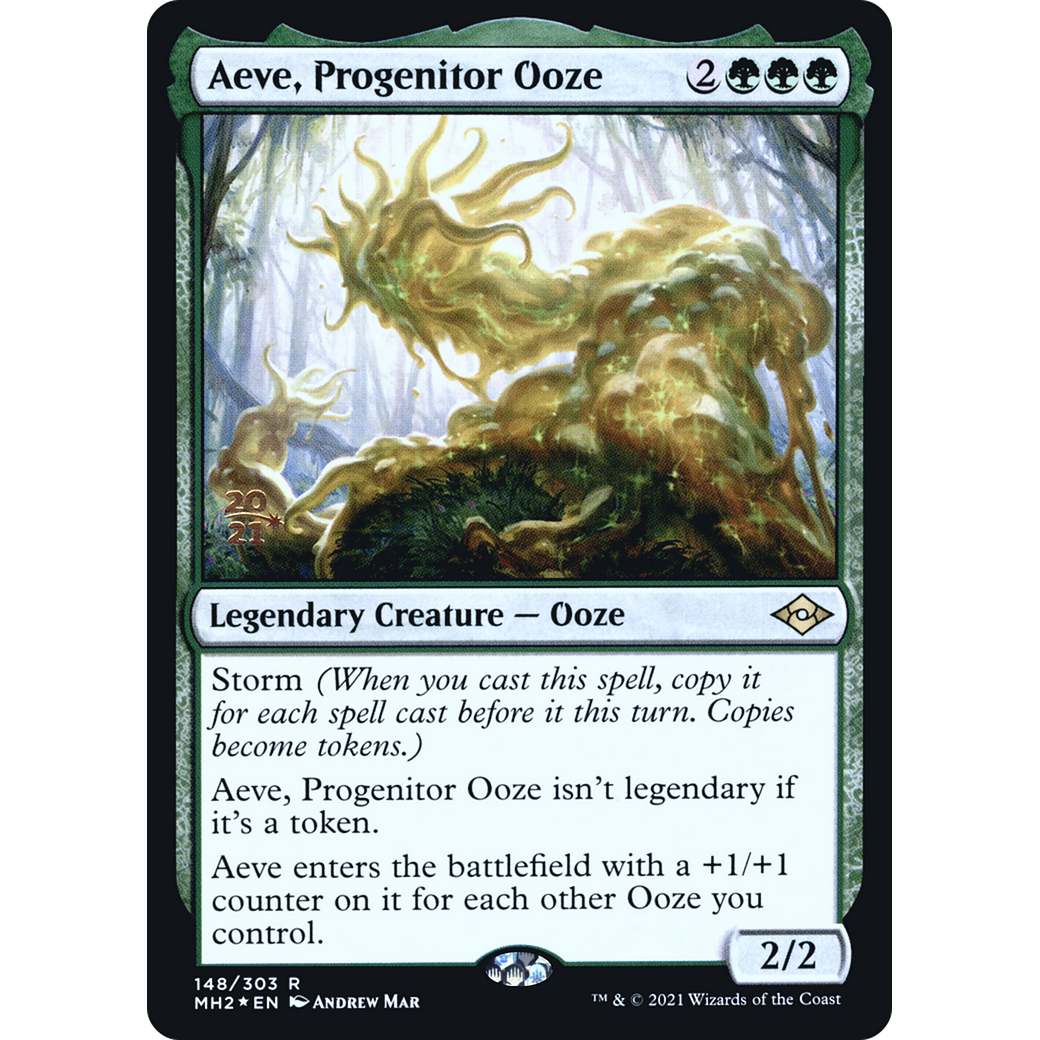 Aeve, Progenitor Ooze (PRE-148) - Modern Horizons 2 Promos Foil
