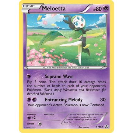 Meloetta - XY193 XY193/211 - XY Promos Holofoil
