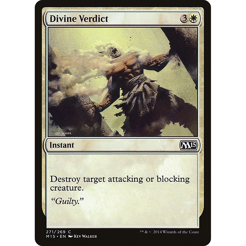 Divine Verdict (M15-271) - Magic 2015