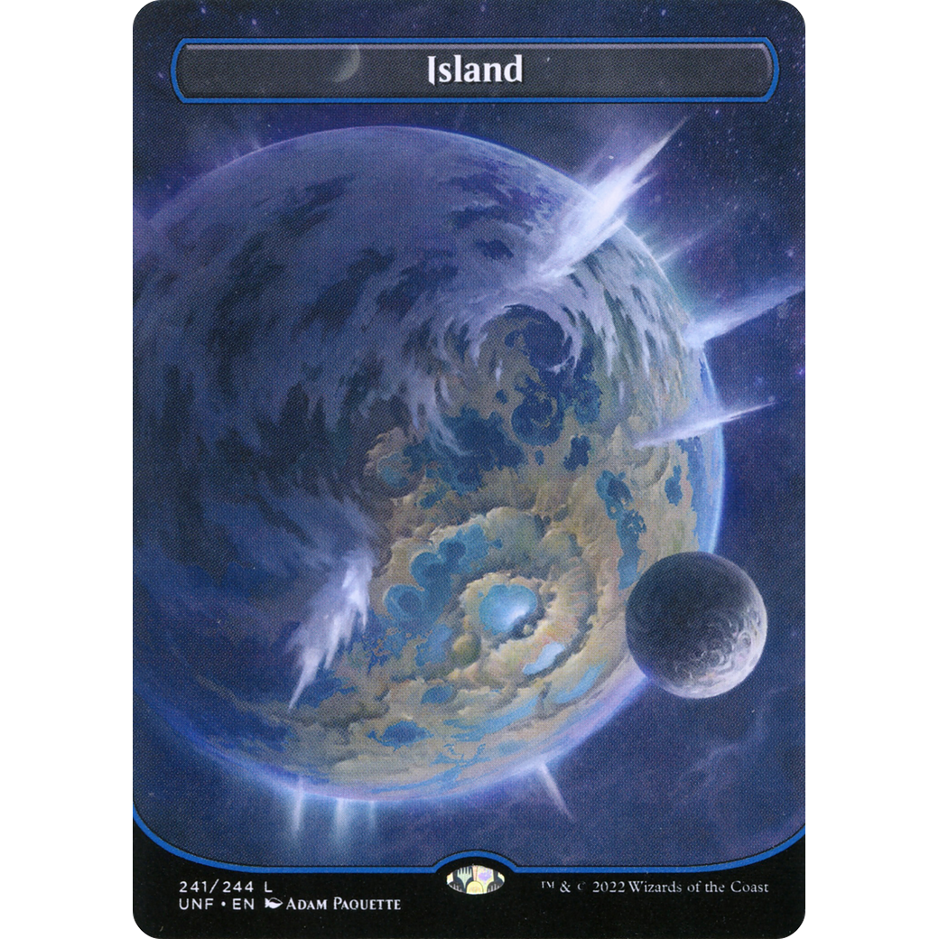 Island (241) (Borderless) (UNF-241) - Unfinity (Borderless)
