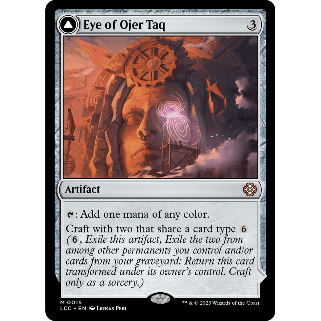 Eye of Ojer Taq // Apex Observatory (LCC-015) - The Lost Caverns of Ixalan Commander Foil