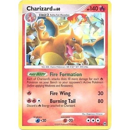 Charizard - 1/99 (Cracked Ice Holo) 1 - Miscellaneous Cards & Products Holofoil