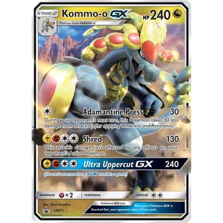 Kommo-o GX - SM71 SM71/248 - SM Promos Holofoil