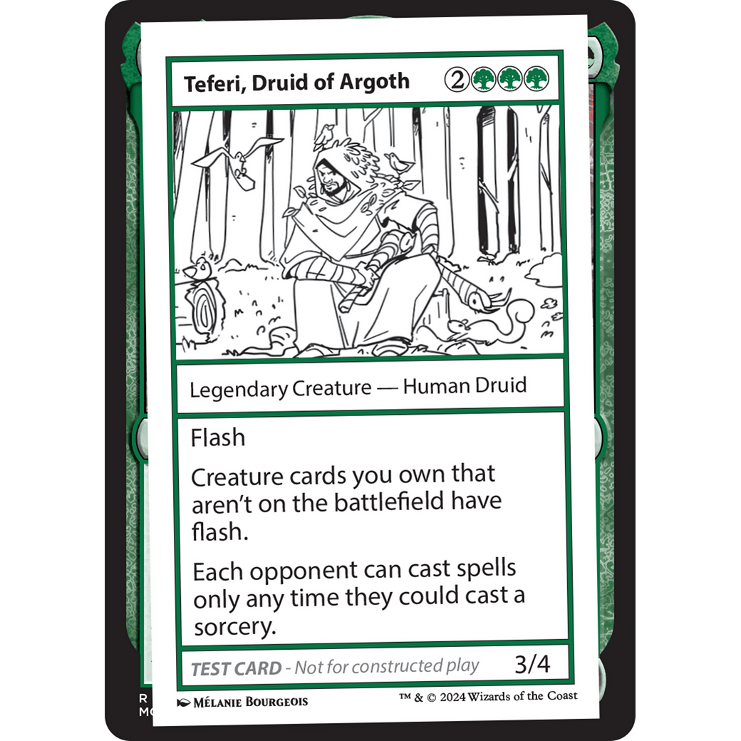 Teferi, Druid of Argoth (MB2PC-) - Mystery Booster 2