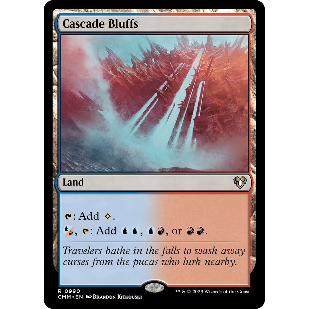 Cascade Bluffs (CMM-990) - Commander Masters