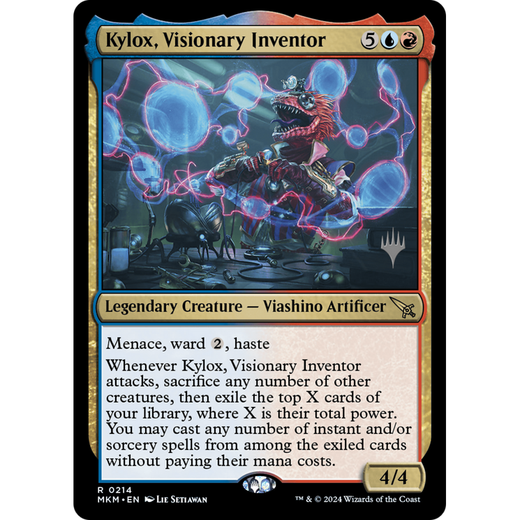 Kylox, Visionary Inventor (PPMKM-214P) - Murders at Karlov Manor Promos Foil
