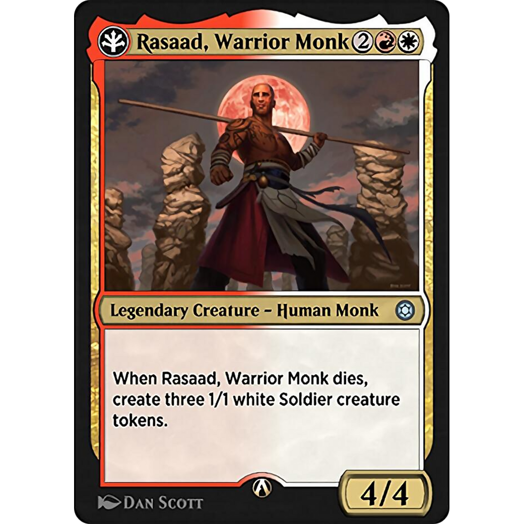Rasaad, Warrior Monk (HBG-04R) - Alchemy Horizons: Baldur's Gate