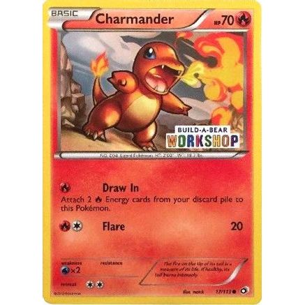 Charmander - 17/113 (Build-A-Bear Workshop Exclusive) 17 - Miscellaneous Cards & Products