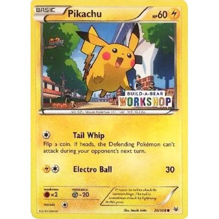 Pikachu - 20/108 (Build-A-Bear Workshop Exclusive) 20 - Miscellaneous Cards & Products