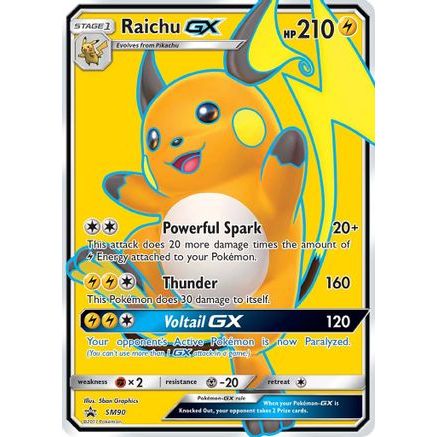 Raichu GX - SM90 SM90/248 - SM Promos Holofoil