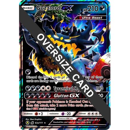 Guzzlord GX - 63a/111 63a - Jumbo Cards Holofoil