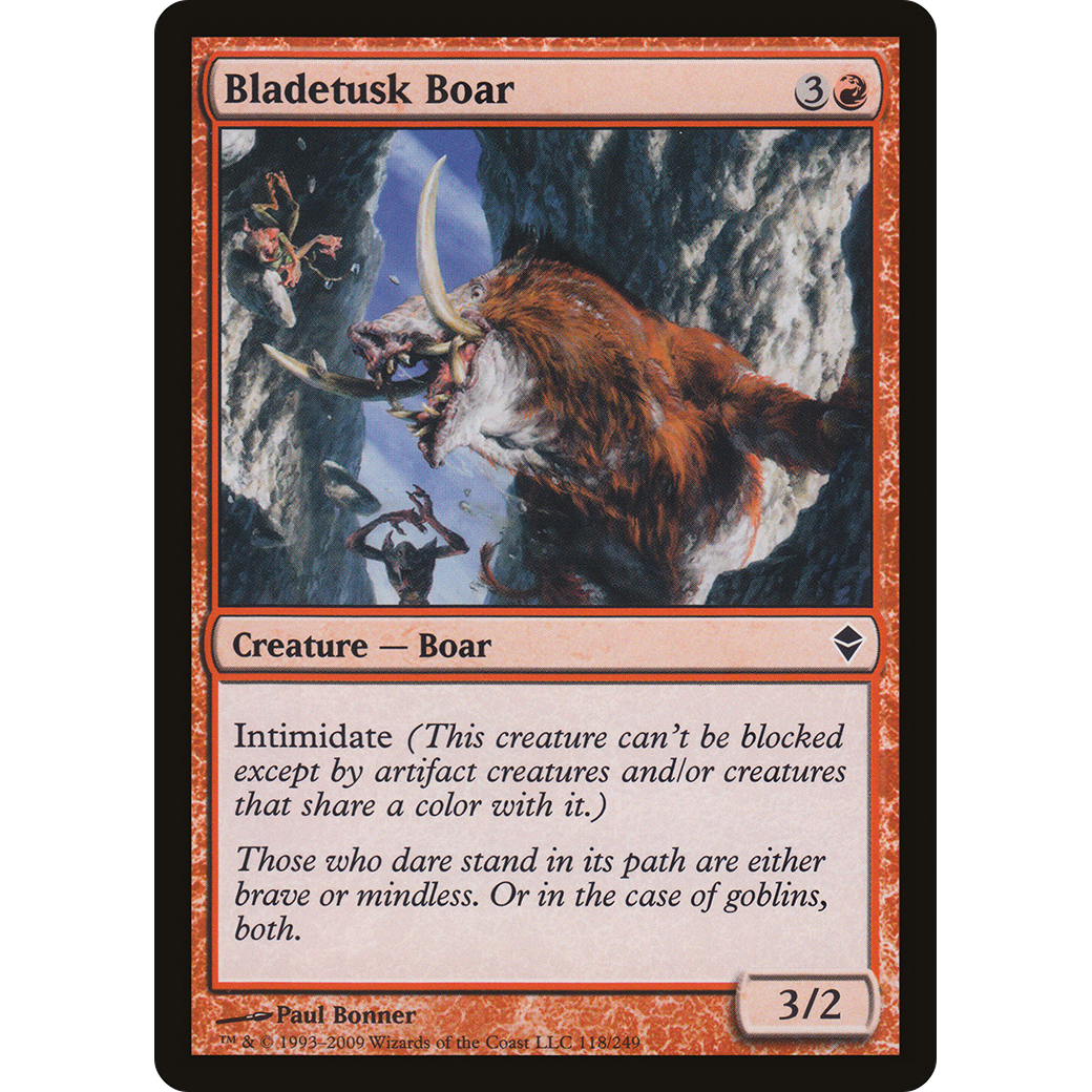Bladetusk Boar (ZEN-118) - Zendikar