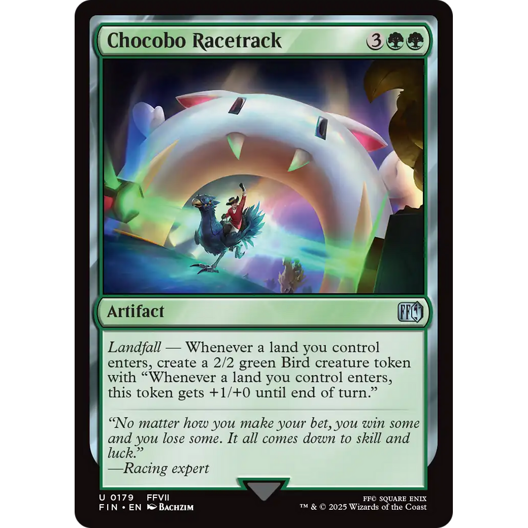 Chocobo Racetrack (FIN-179) - FINAL FANTASY Foil