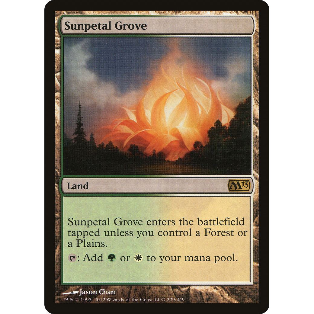 Sunpetal Grove (M13-229) - Magic 2013