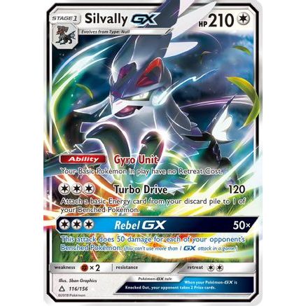 Silvally GX 116/156 - SM  Ultra Prism Holofoil