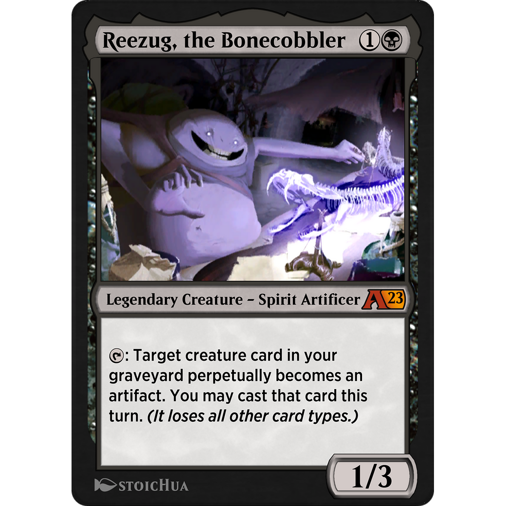 Reezug, the Bonecobbler (YDMU-010) - Alchemy: Dominaria