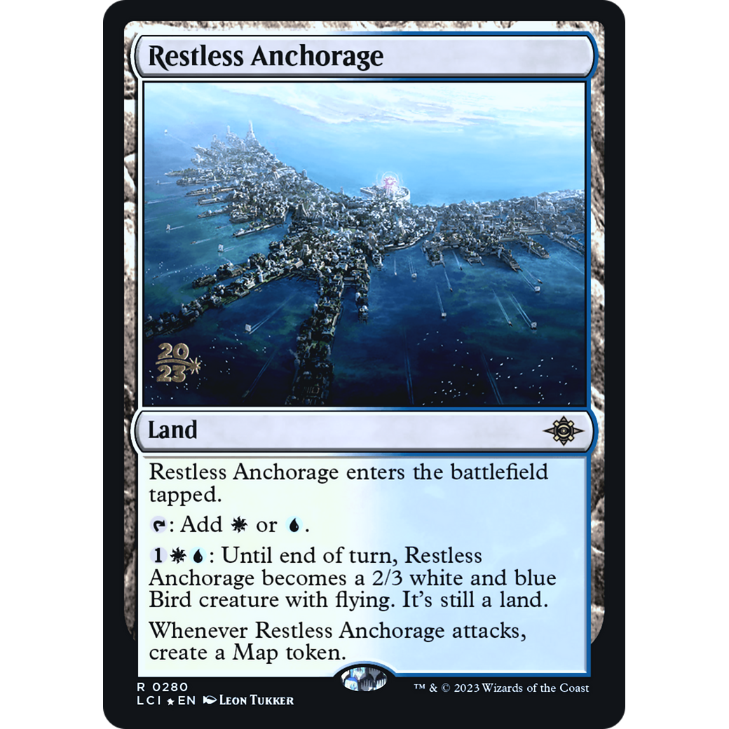 Restless Anchorage (PRE-280S) - The Lost Caverns of Ixalan Promos Foil
