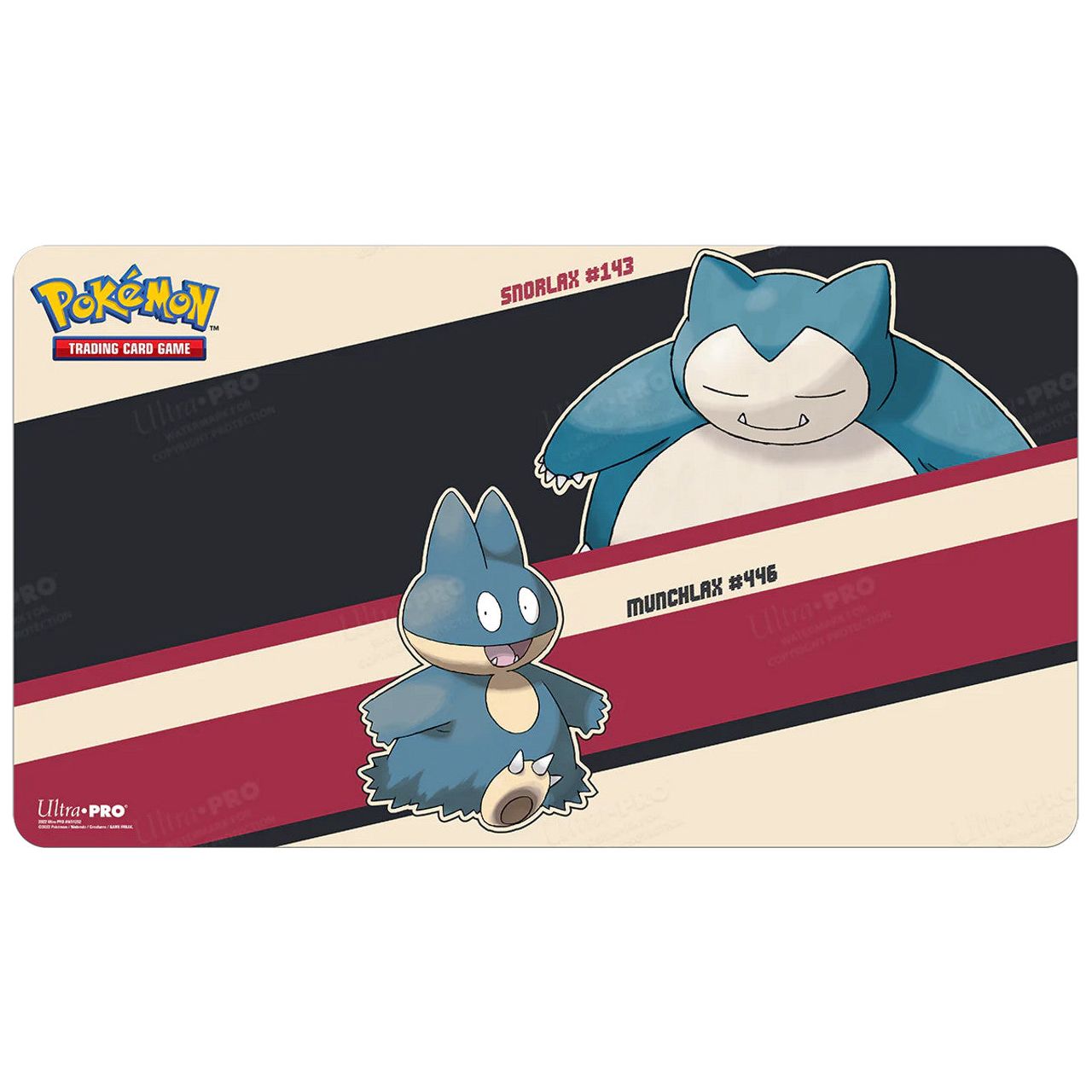 Pokemon: Snorlax and Munchlax Playmat