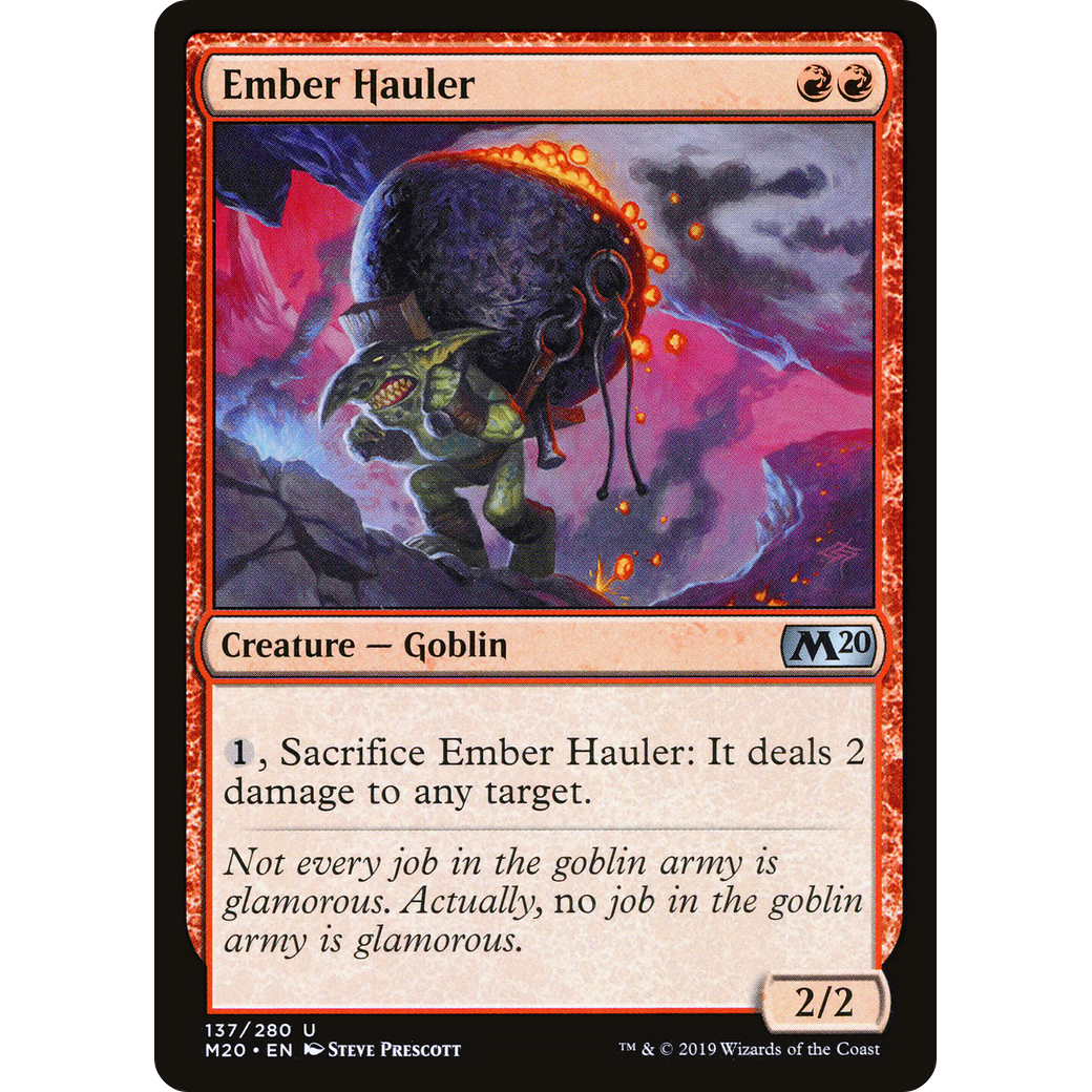 Ember Hauler (M20-137) - Core Set 2020 Foil