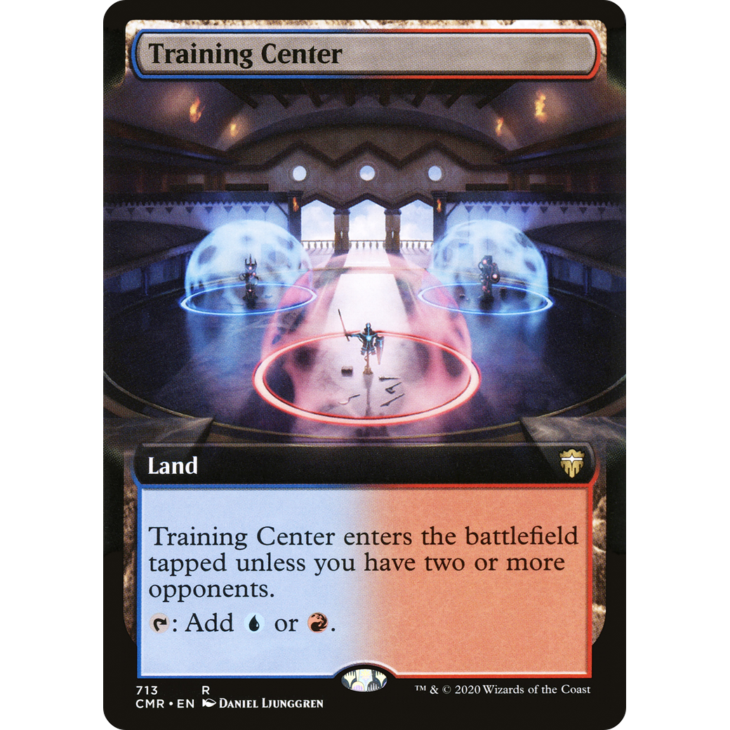 Training Center (Extended Art) (CMR-713) - Commander Legends: (Extended Art) Foil