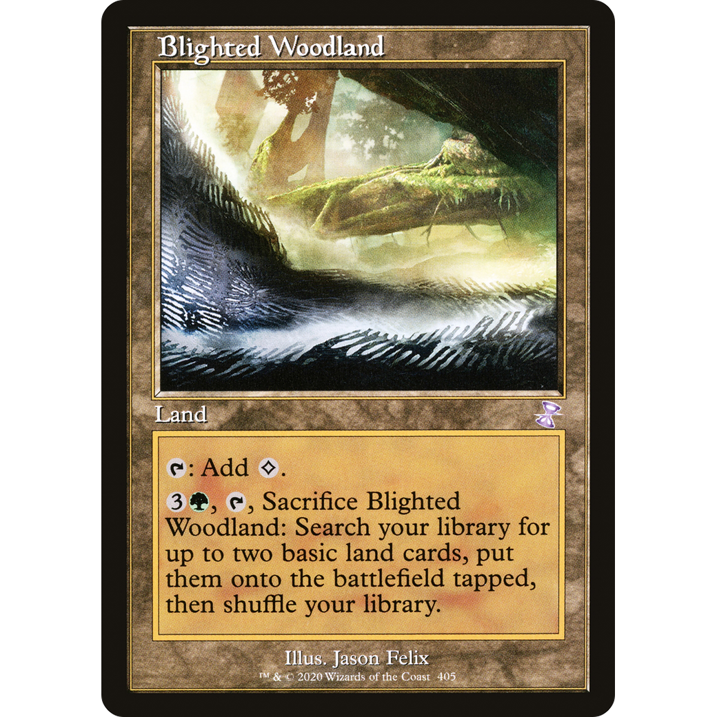 Blighted Woodland (TSR-405) - Time Spiral Remastered
