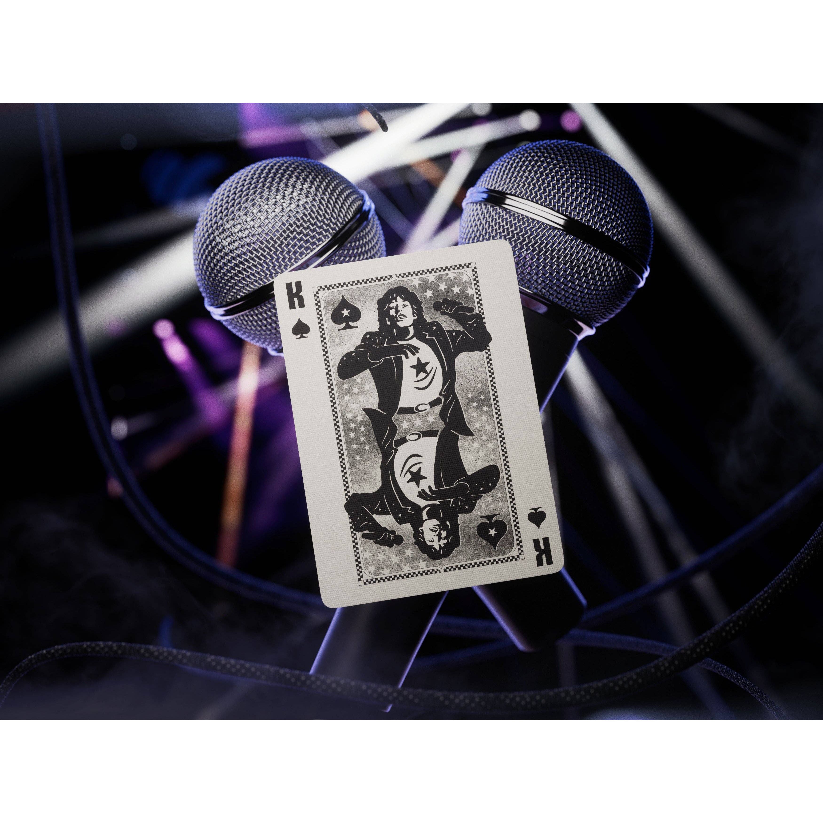 Rolling Stones Playing Cards