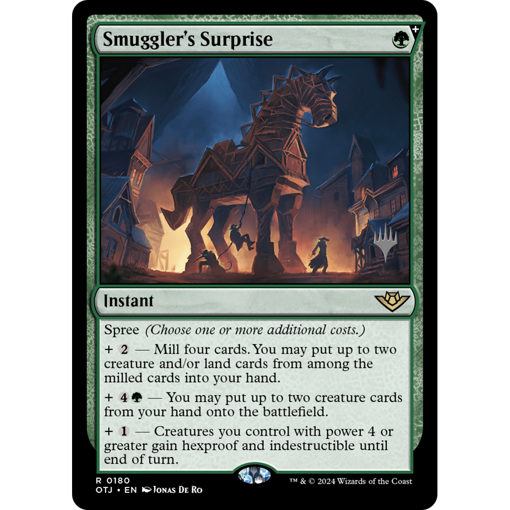 Smuggler's Surprise (PPOTJ-180P) - Outlaws of Thunder Junction Promos Foil