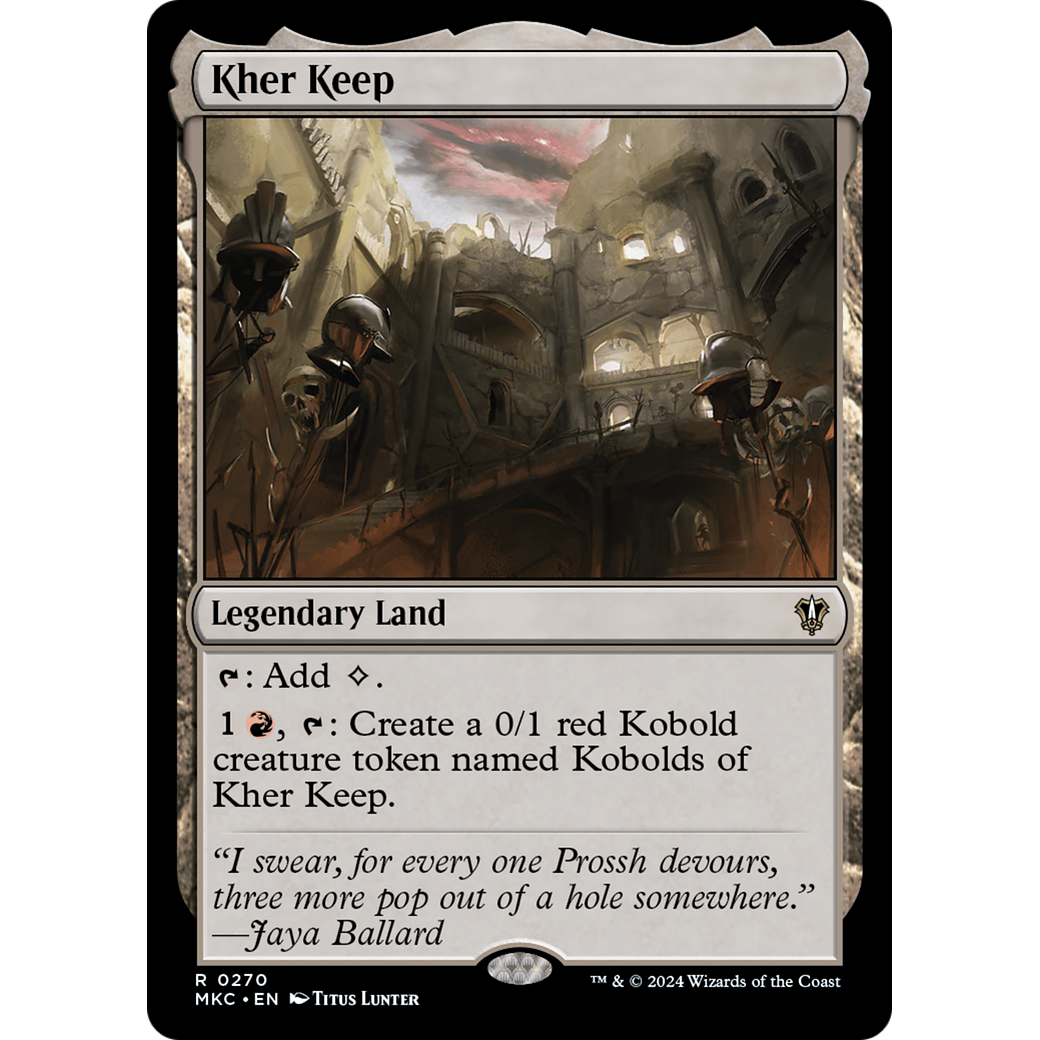 Kher Keep (MKC-270) - Murders at Karlov Manor Commander