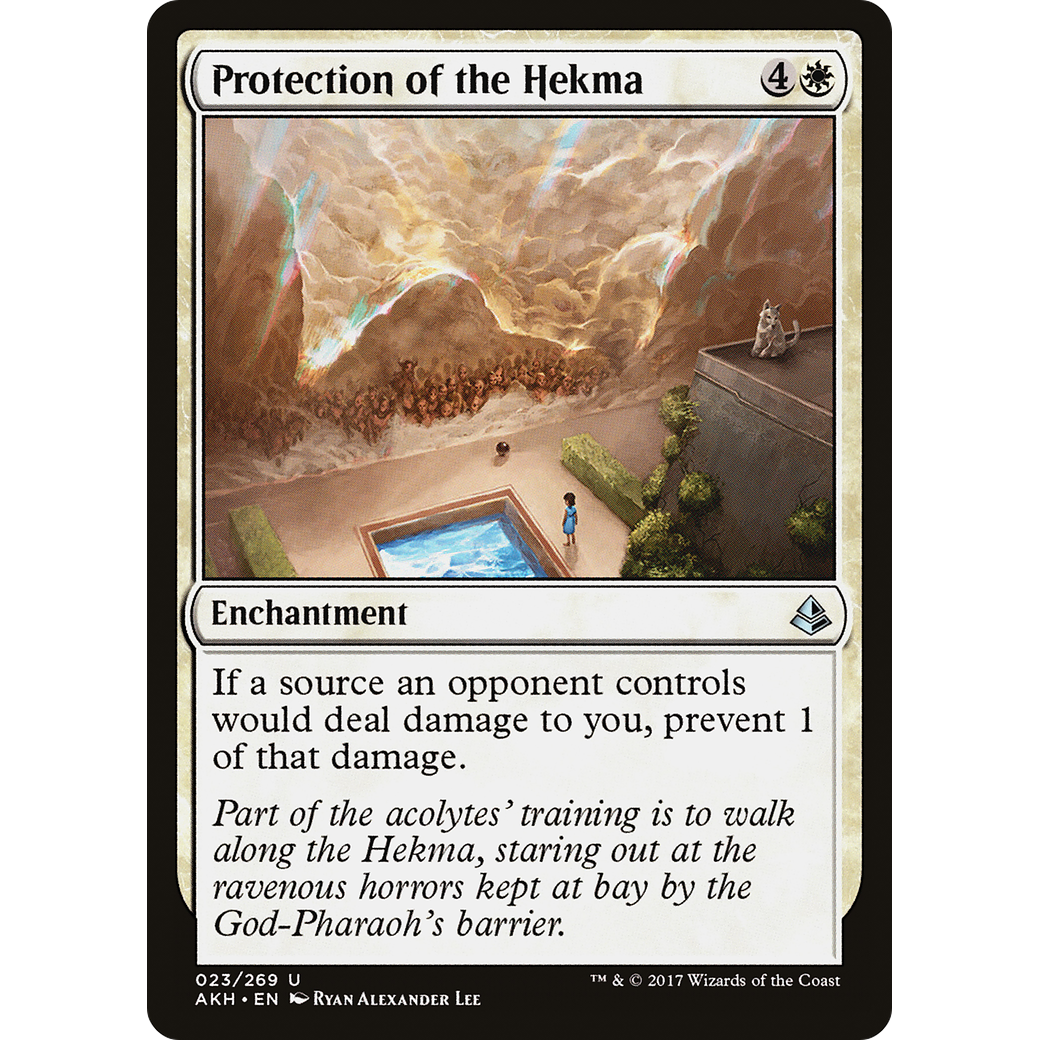 Protection of the Hekma (AKH-023) - Amonkhet Foil