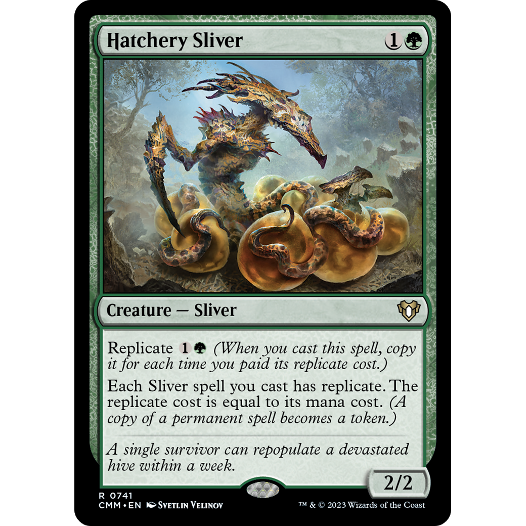 Hatchery Sliver (CMM-741) - Commander Masters