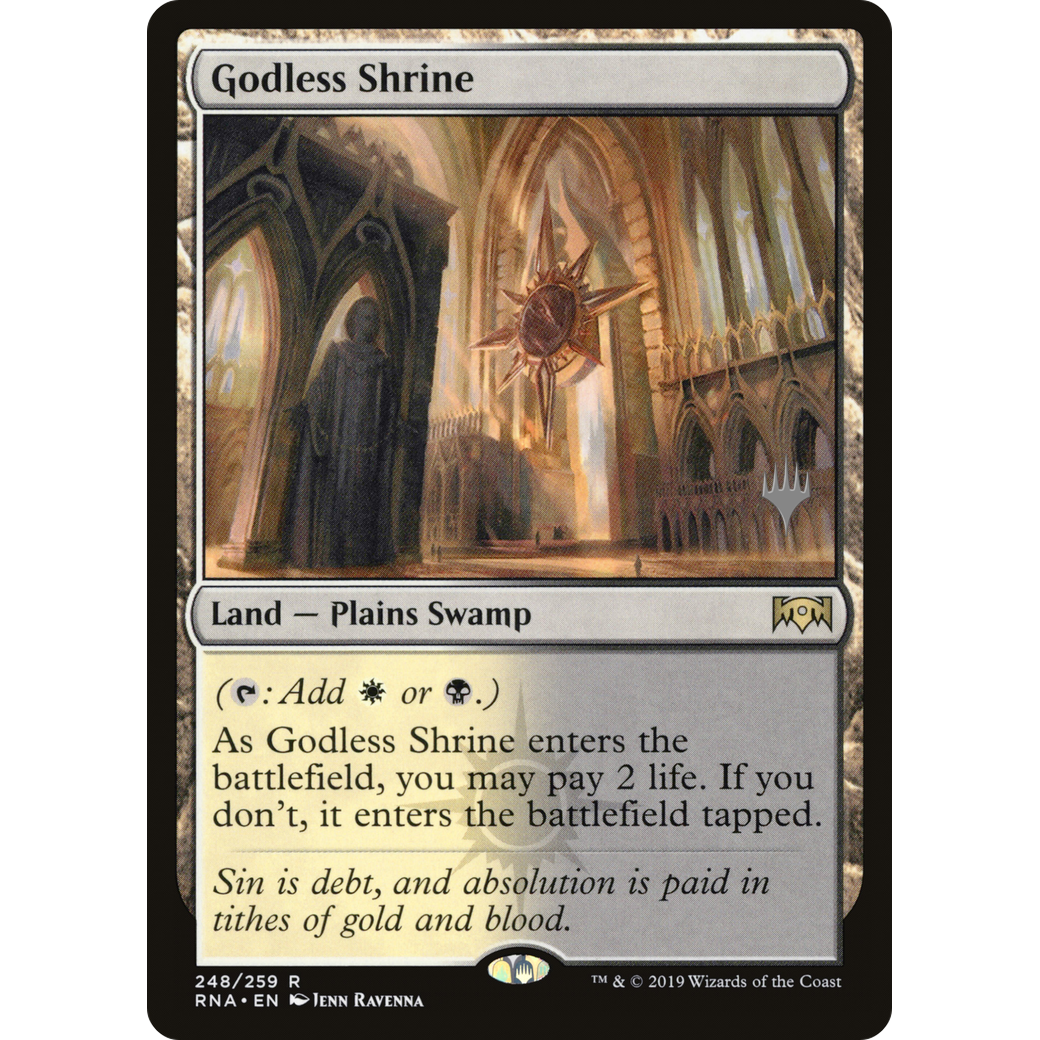 Godless Shrine (PPELD-248) - Ravnica Allegiance Promos