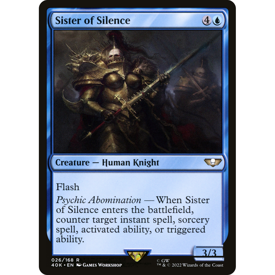 Sister of Silence (40K-026) - Warhammer 40,000 Commander