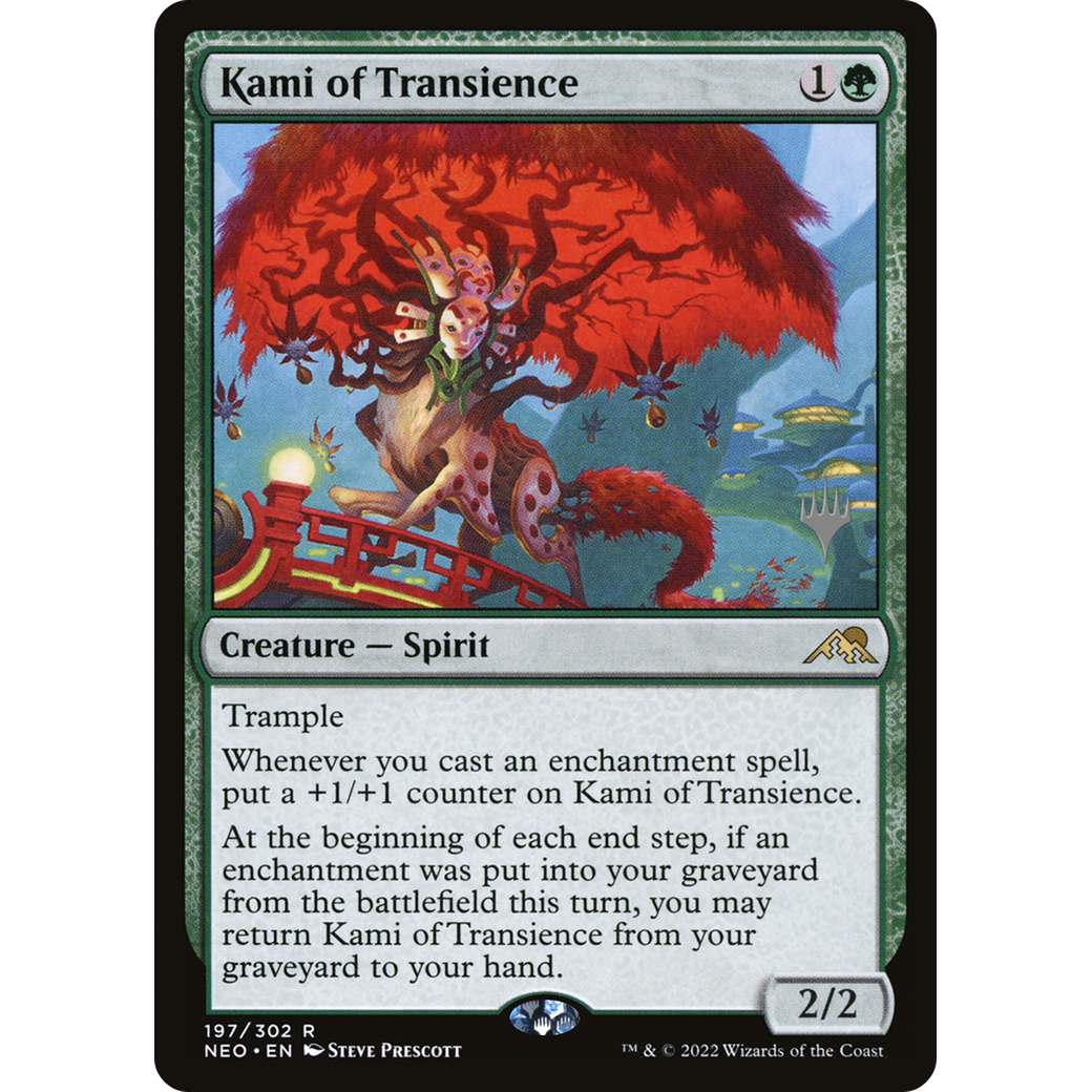 Kami of Transience (PPNEO-197P) - Kamigawa: Neon Dynasty Promos