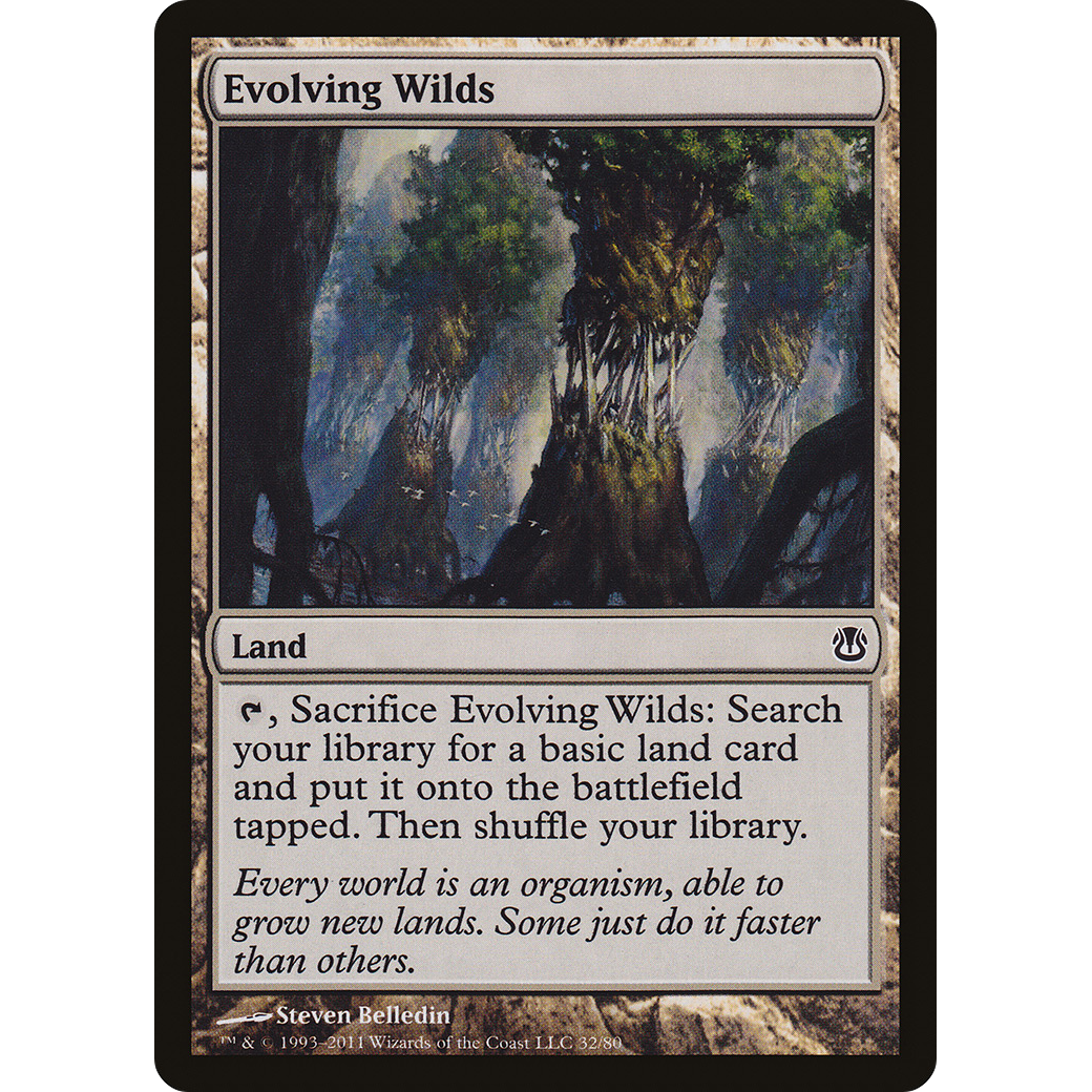 Evolving Wilds (DDH-032) - Duel Decks: Ajani vs. Nicol Bolas