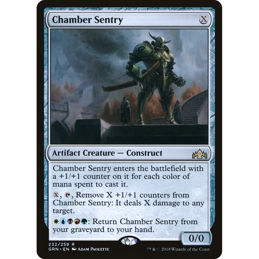 Chamber Sentry (GRN-232) - Guilds of Ravnica
