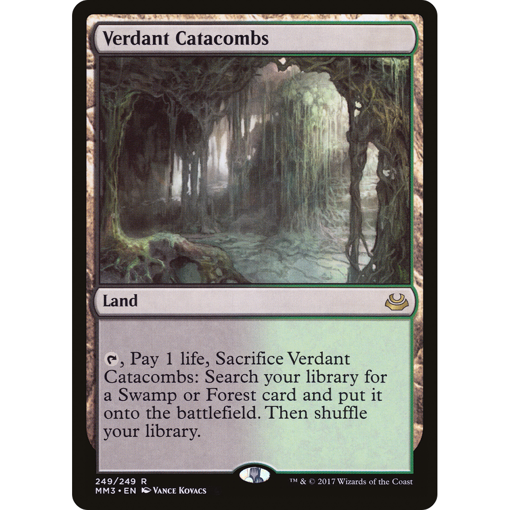 Verdant Catacombs (MM3-249) - Modern Masters 2017 Foil