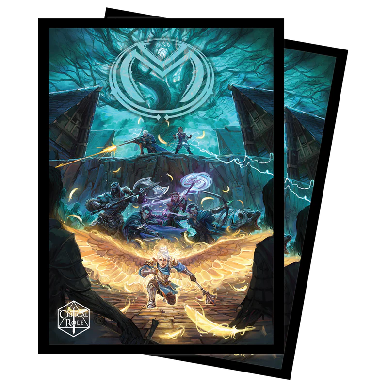 Critical Role: Bells Hells: Standard Deck Protector Sleeves 100ct - Vox Machina