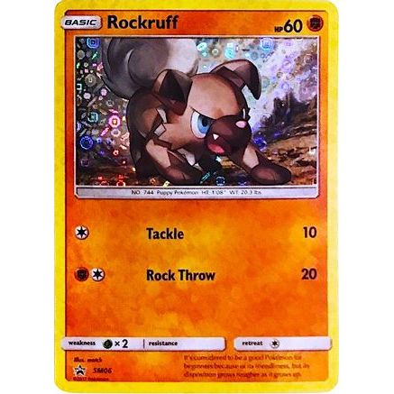 Rockruff - SM06 (General Mills Promo) SM06 - Miscellaneous Cards & Products Holofoil