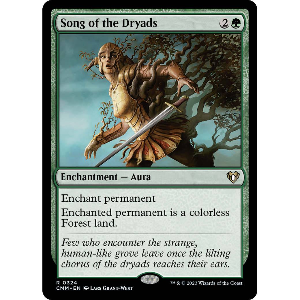 Song of the Dryads (CMM-324) - Commander Masters