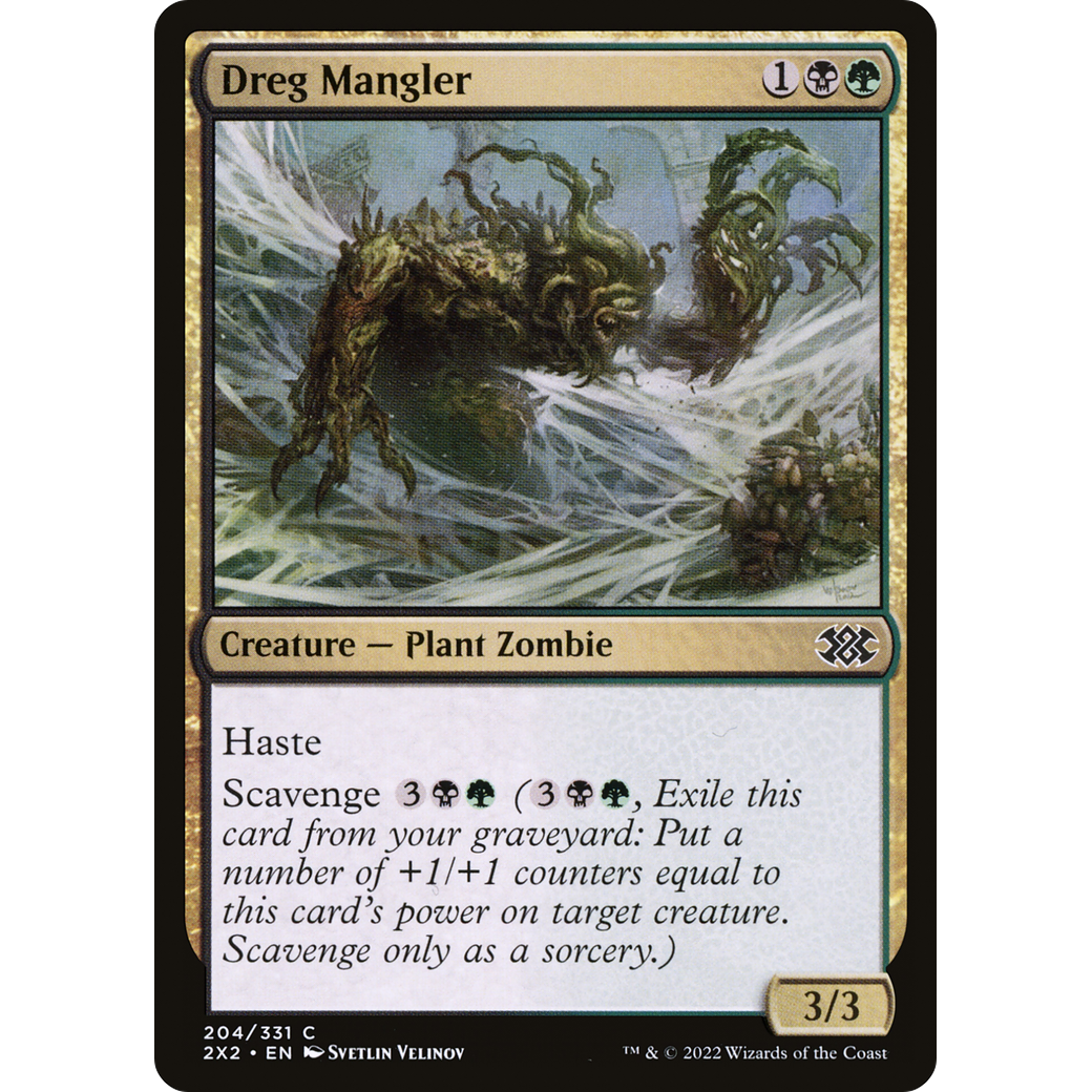 Dreg Mangler (2X2-204) - Double Masters 2022 Foil