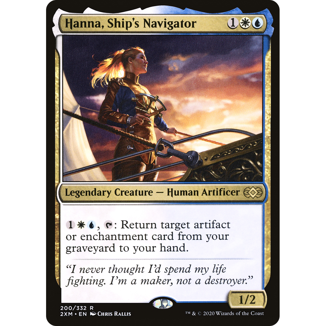 Hanna, Ship's Navigator (2XM-200) - Double Masters