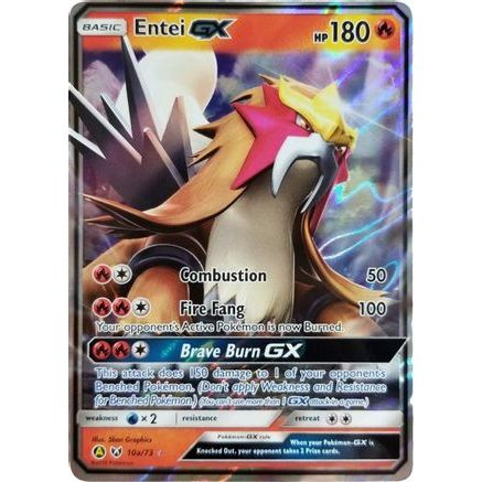 Entei GX - 10a/73 10a/73 - Alternate Art Promos Holofoil