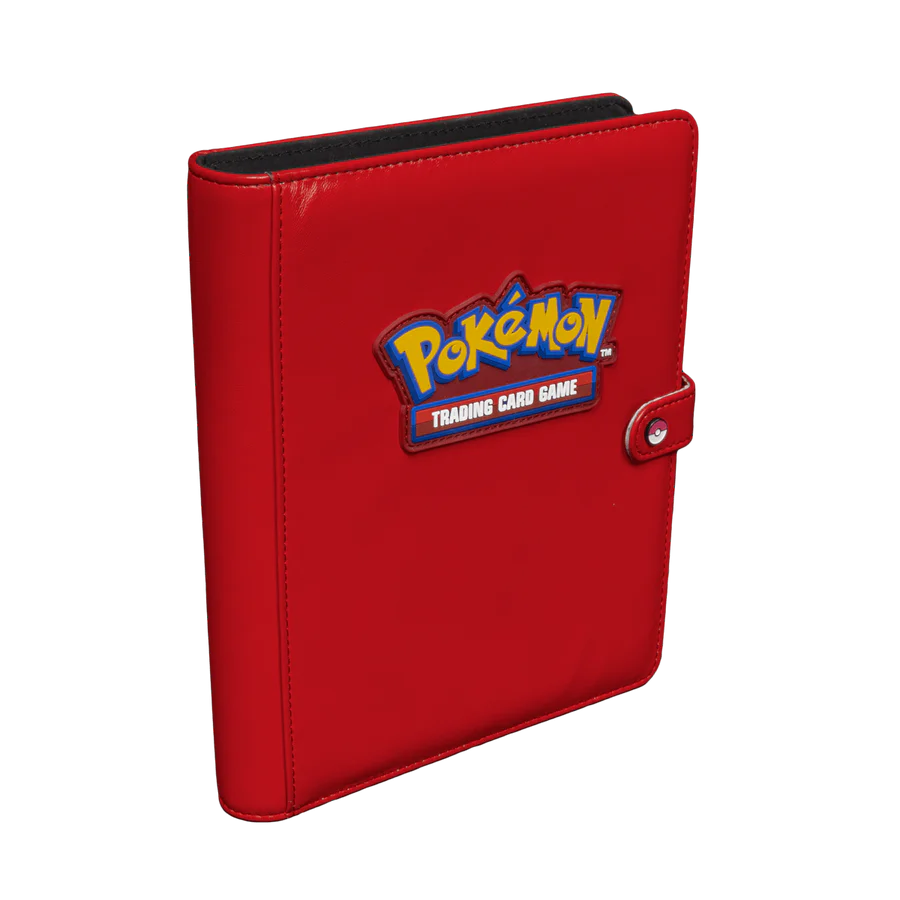 Ultra Pro Pokemon Red Premium 4-Pocket Snap Binder