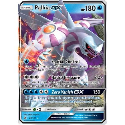 Palkia GX 20/131 - SM  Forbidden Light Holofoil