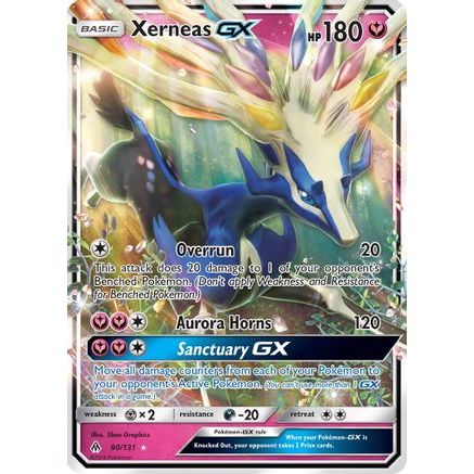 Xerneas GX 90/131 - SM  Forbidden Light Holofoil