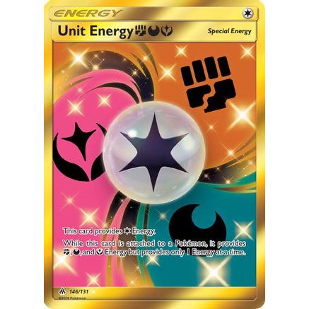 Unit Energy FDY (Secret) 146/131 - SM  Forbidden Light Holofoil
