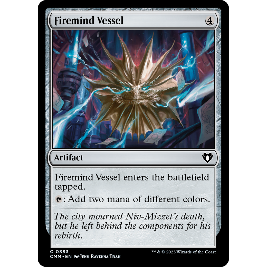 Firemind Vessel (CMM-383) - Commander Masters Foil