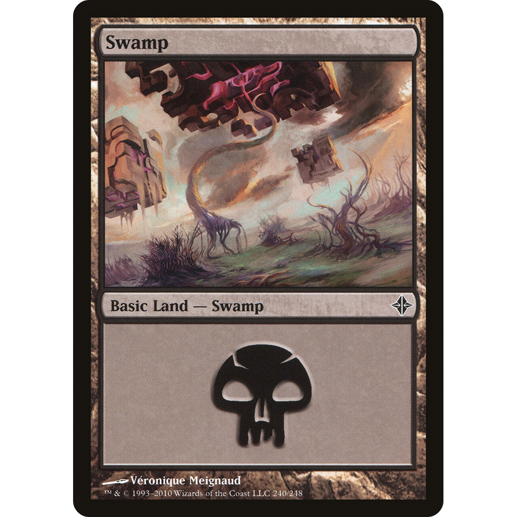 Swamp (240) (ROE-240) - Rise of the Eldrazi Foil